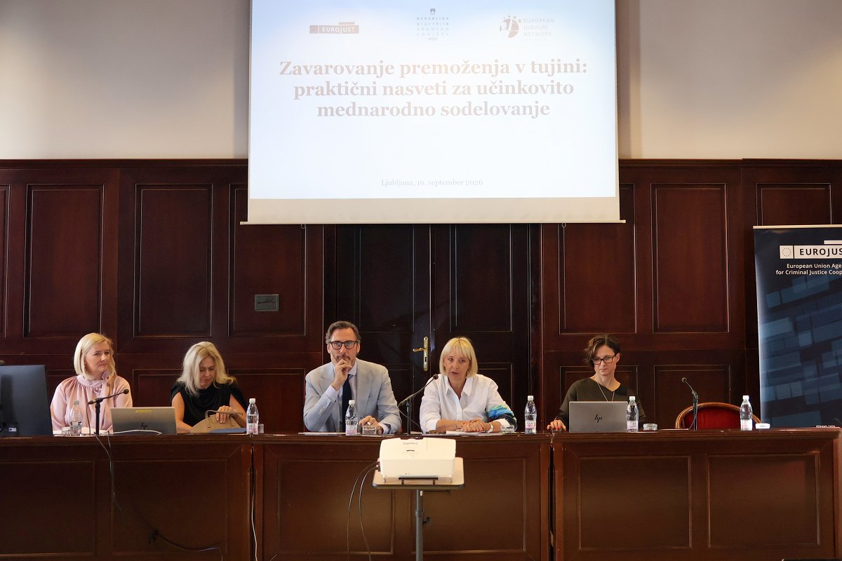 V Ljubljani je potekala nacionalna delavnica Evropske pravosodne mreže v kazenskih zadevah
